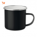 Tazza in metallo smaltata - 350ml - PLATEADO