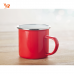 Tazza in metallo smaltata - 350ml - PLATEADO