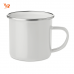 Tazza in metallo smaltata - 350ml - PLATEADO