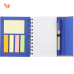 Set memo a spirale, memo stick adesivi, penna a sfera  - 57B3099
