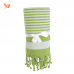 Telo mare/pareo con spugna in cotone    